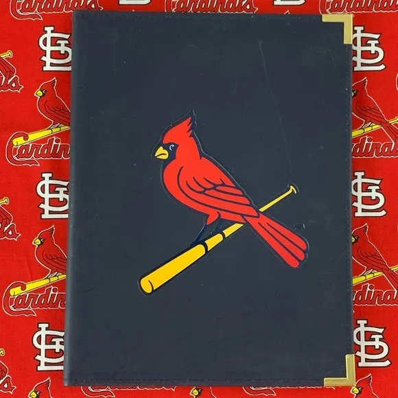 Rawlings St. Louis Cardinals “Bird on the Bat” Notebook portfolio.