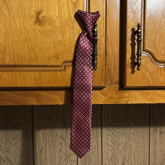 DOCKERS BOYS CLIP ON TIE 14”X2”