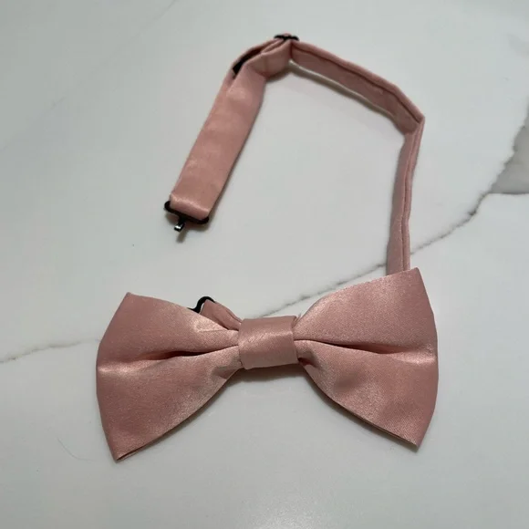 Elegant Pink Kids Bow Tie