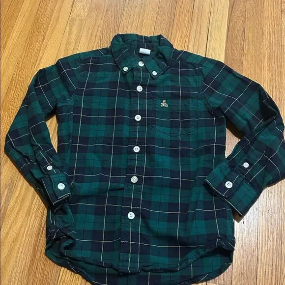 Gap Plaid Buttondown Size 5