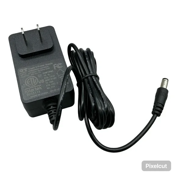 QY GDB008W5-240100UX Class 2 Power Supply 24V 1A AC Adapter Black