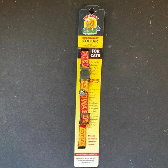 NEW - Iowa State Cyclones Breakaway Cat Collar