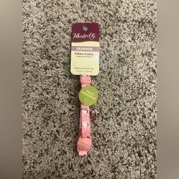 cupcake cat collar