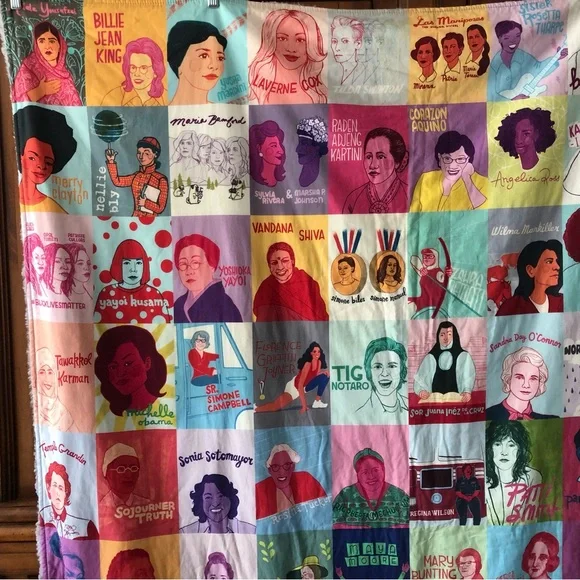 EUC Badass Babes women leaders quilt (large)
