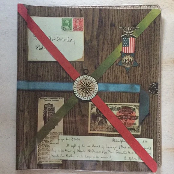 Vintage Stamp/Collector’s Album Cover