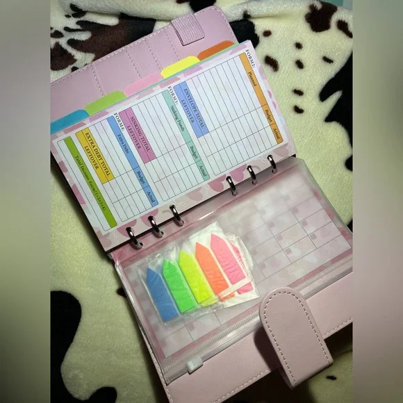 ✨BRAND NEW PINK BUDGET PLANNER✨