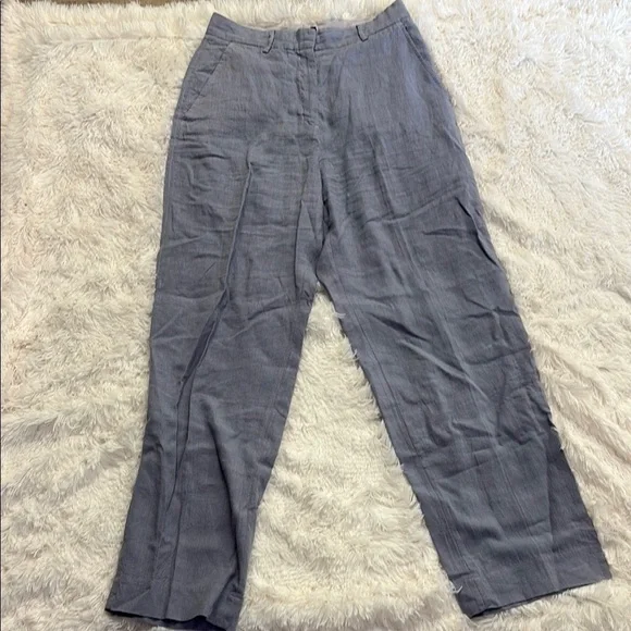 Mes Demoiselles Linen Light Gray Men's Chinos