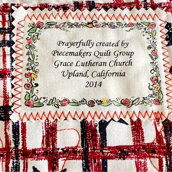 40”x50” Handmade Patriotic Quilt.