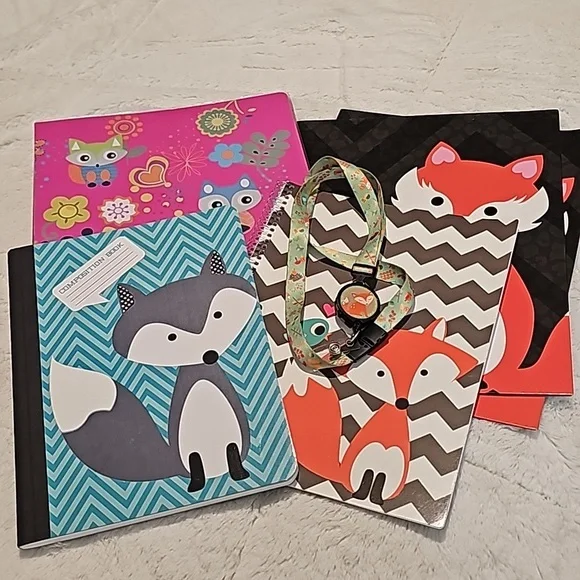 New Fox School Supply Bundle