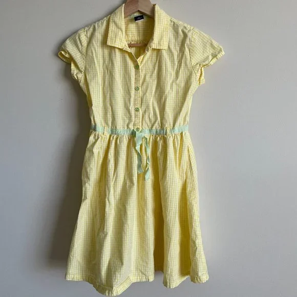 Gap Girl's Fit & Flare Dress Cotton Girls L(10)