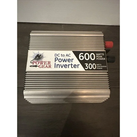 Power Gear 300W/600W DC to AC Power Inverter ~ Portable‎ Auto Adapter