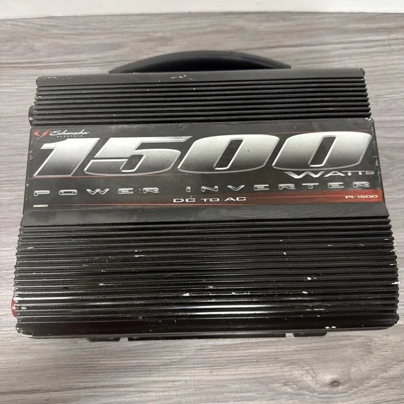 Schumacher PI-1500 1500-Watt Portable Power Converter‎ Inverter DC to AC