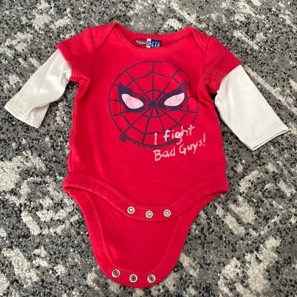 Gap Spider-Man onesie