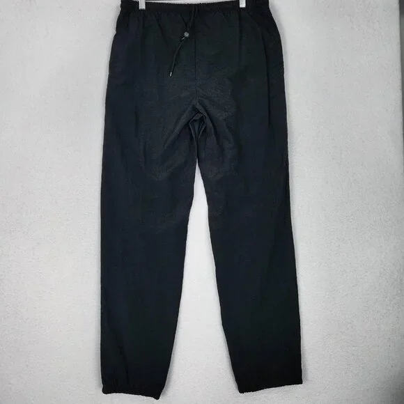 Ocean Equipment Pants Mens Small Black Vintage Track Windbreaker Joggers 90s