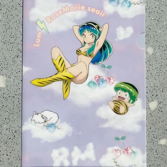 Rosemarie Seoir Lum anime folder collectible