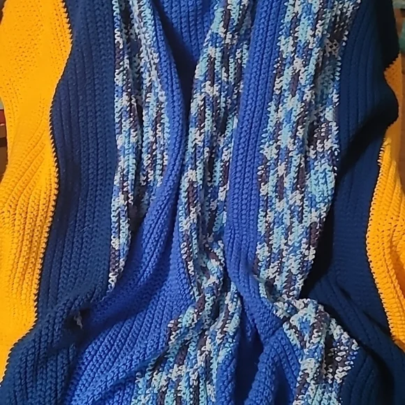 Hand Crafted Crochet Quilt New