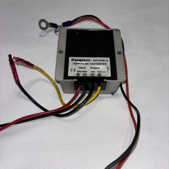 RCNUN DC DC 36V-48V to 12V Voltage Converter 10A 120W Converter Stepdown READ