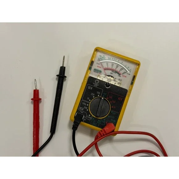 Power Gear Voltmeter Ammeter Ohmmeter Analog Multimeter Meter AC/DC 1000V/500mA
