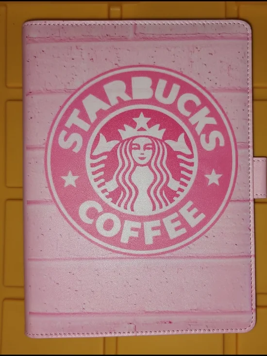 Starbucks Pink Logo Tablet Folio Case