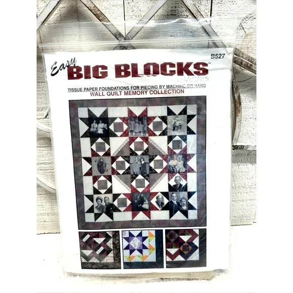 VINTAGE 1998 MCCALL'S WALL QUILT MEMORY COLLECTION NEW NOS UNCUT