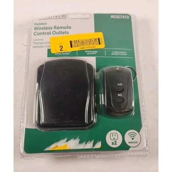 Programmable‎ Wireless Remote Control Outlet (8A5)