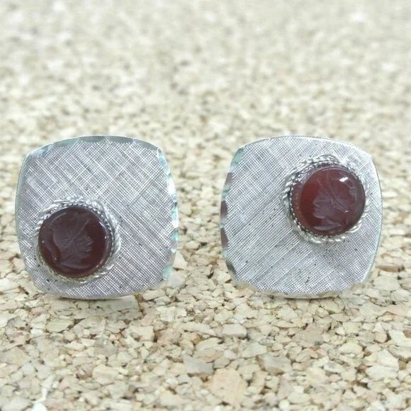 Vintage PRK SS Roman Greek Warrior Cufflinks
