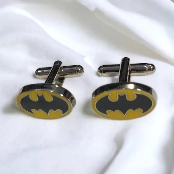 Batman Logo Cufflinks DC Comics