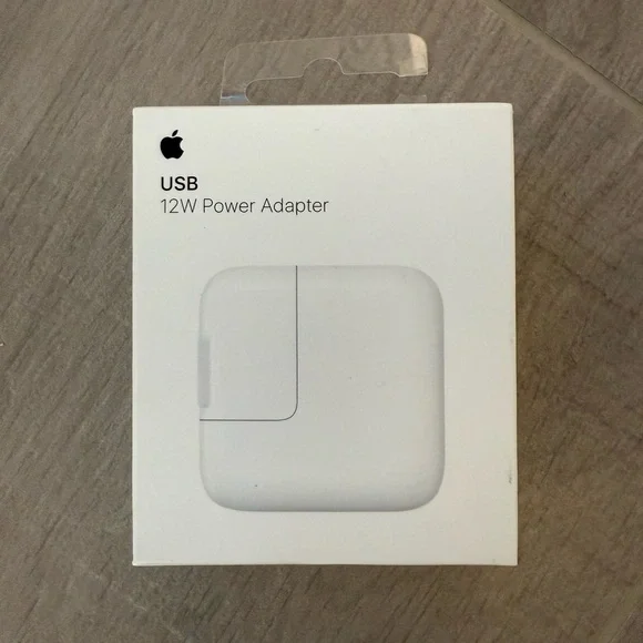 New in box Apple White USB 12W Power Adapter
