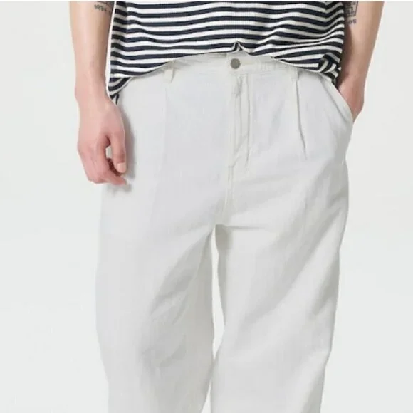 8 Seconds Wide Men's' Pants Ivory Color size 70