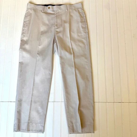 Lauren Ralph Lauren Men's Light Tan Dress Pants