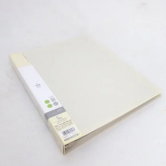 NEW 500 BUSINESS CARD RINGED BINDER CARD HOLDER SLEEVES & TABS JAPAN