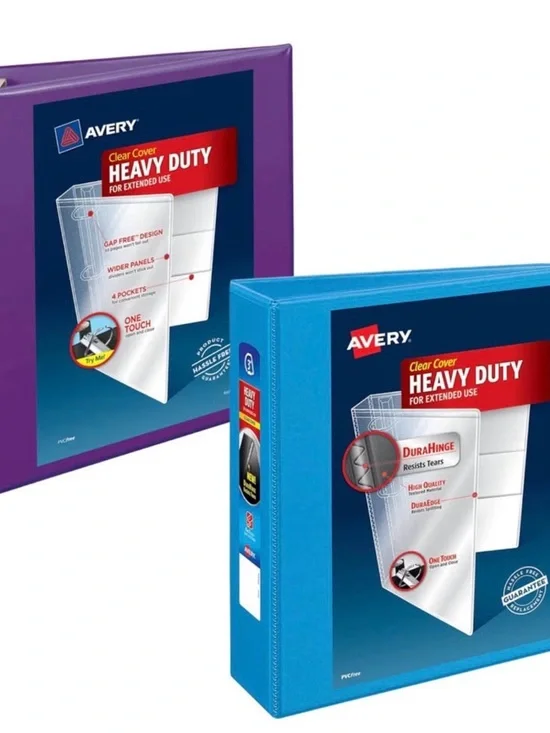 3 Ring Binder, Avery Durable View 3