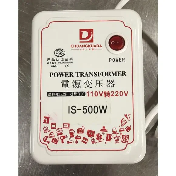 Chuangkuada Overseas Domestic Transformer AC 110V-220V IS-500W