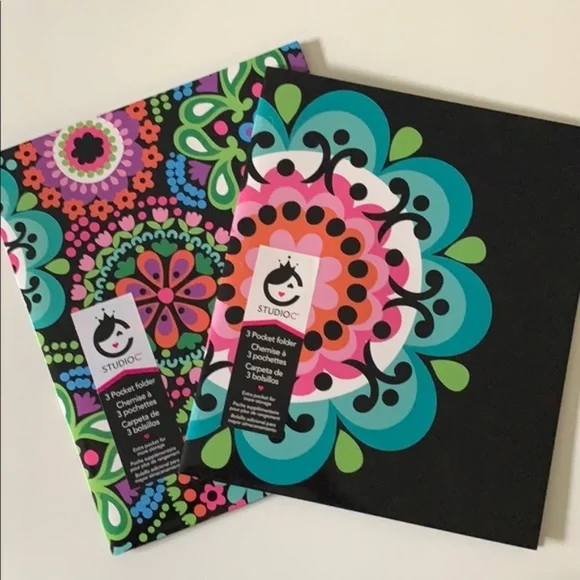 The Kaleidoscope collection 3 pckt folder set of 2