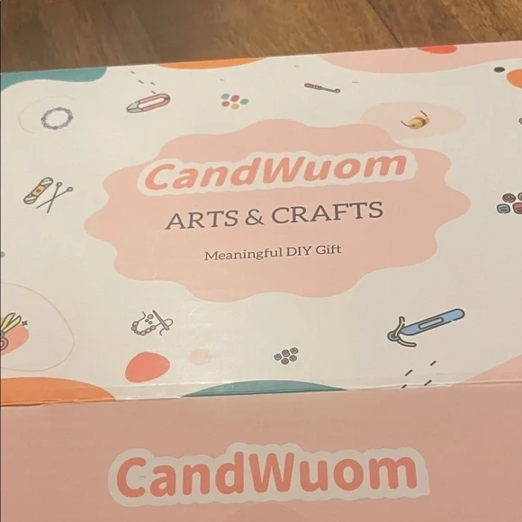 Arts & Crafts DIY Kit for Kids - Pink