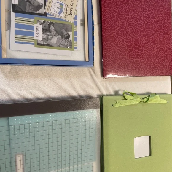 Assortment of Scrapbooking items
