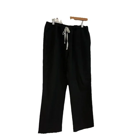 FIGS Men's Pisco Basic Scrub Pants‎ Medium Black Medical Uniform Scrubs