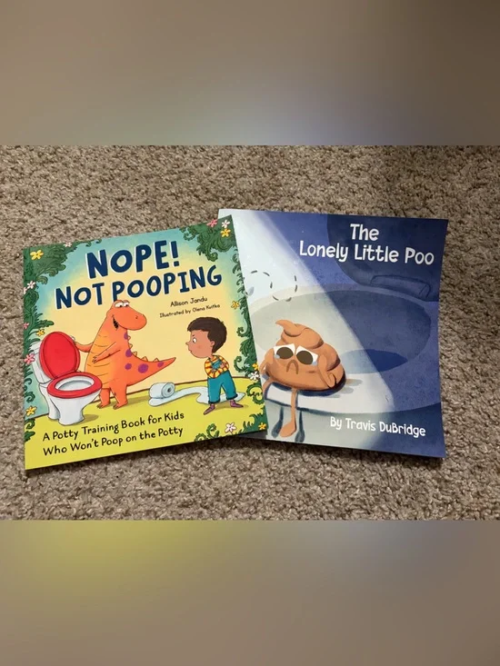 Two Potty Training Books for Kids