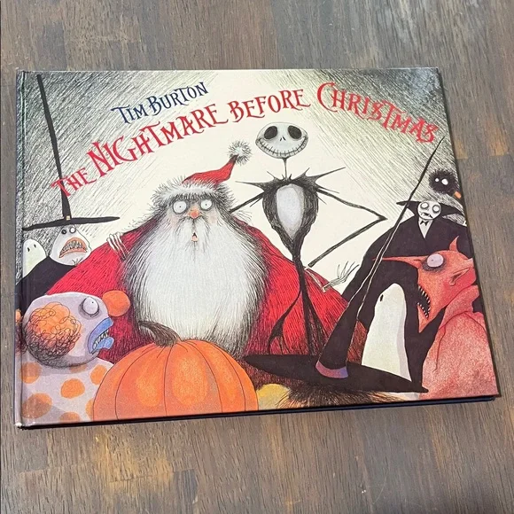 The Nightmare Before Christmas Book new children’s book Tim Burton