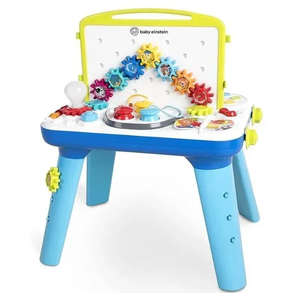 Baby Einstein Curiosity Activity Station Table Toddler Toy Lights Melodies New