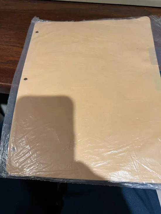 3 RING BINDER WITH PLASTIC TABS, PACKAGE OF 5,6
