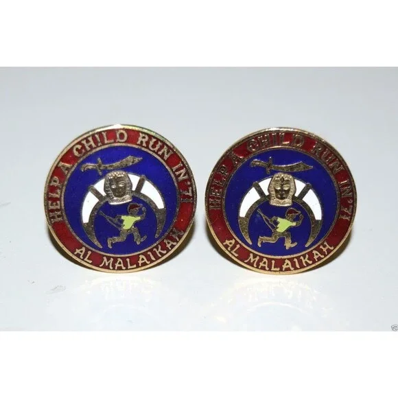 Vintage Enamel 1971 Al Malaikah SHRINERS 