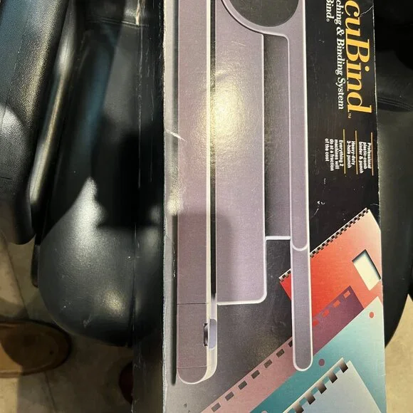 DOCUBIND-3 IN 1 PUNCHING VELO -USAGRAY , NEW ONLY 1 TIME