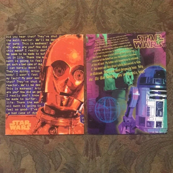 Star Wars Vintage Portfolio Folders