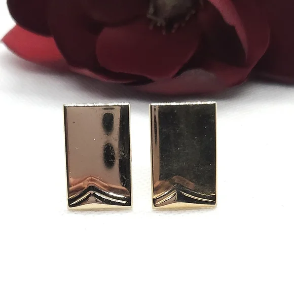 Vintage Gold Plated Swank Cuff Links
