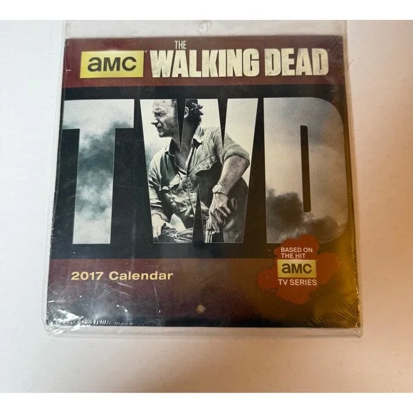 The Walking‎ Dead AMC TV Series 2017 Calendar New Sealed Mini 7