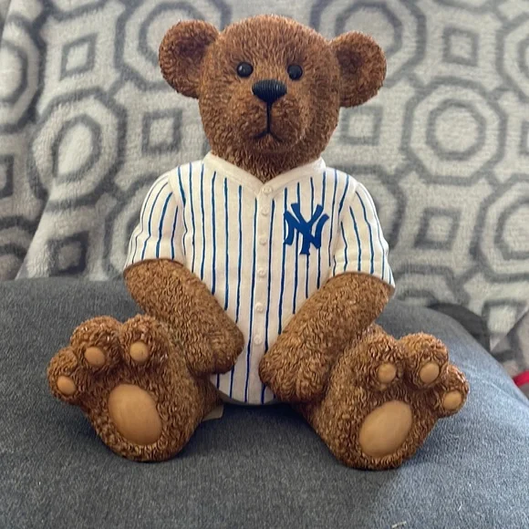New York Yankees Teddy Bear Bank