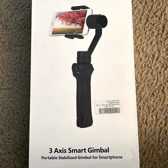 3 Axis Smart Gimbal Portable Stabilizer for Smartphone