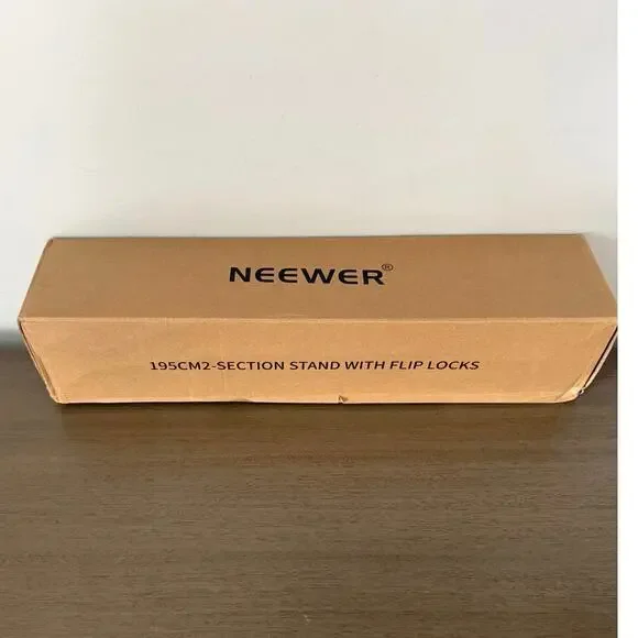 Neewer ST195 Photography Light Stand 1.5-6.4ft Aluminum Reversible Studio Tripod