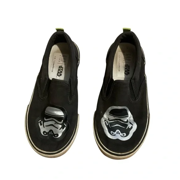 GAP x Star Wars Black slip‎ on Sneakers